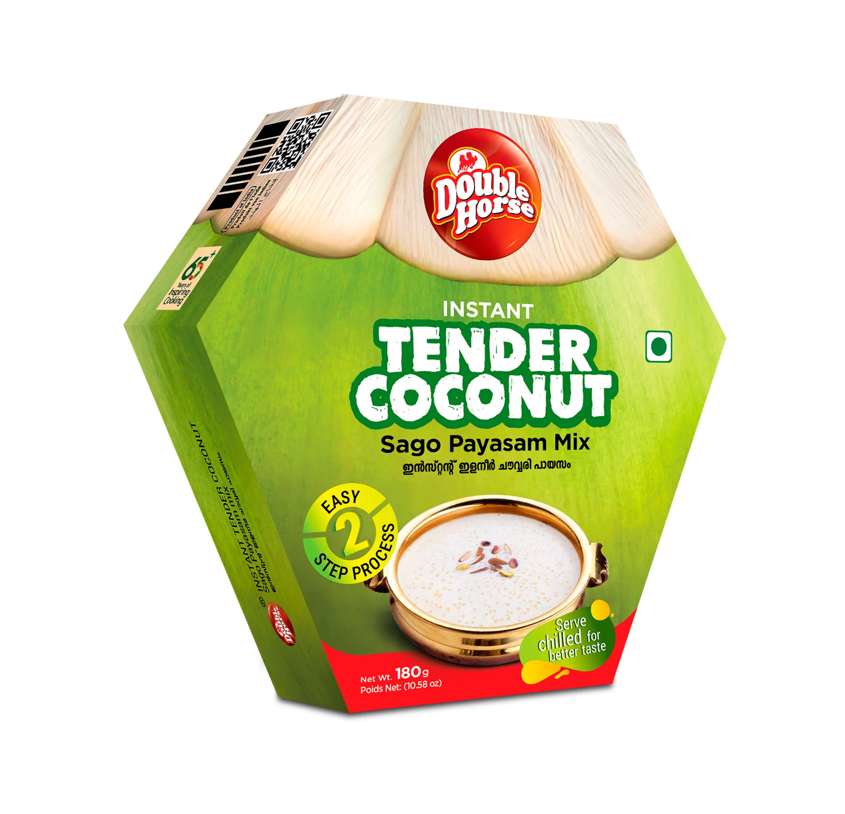 DOUBLE HORSE INSTANT TENDER COCONUT SAGO PAYASAM MIX  180 GM